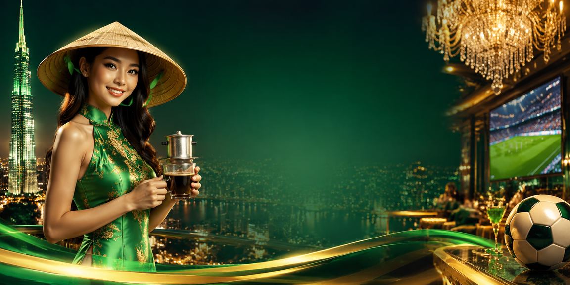 Người phụ nữ đội nón lá tại TP.HCM đang xem kết quả cá cược thể thao trên điện thoại